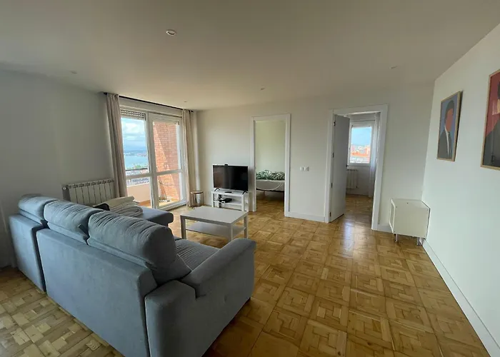 Vistas A La Bahia En Pleno Centro 桑坦德