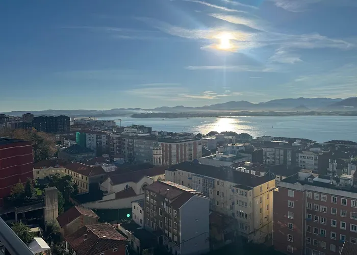 Vistas A La Bahia En Pleno Centro * 桑坦德